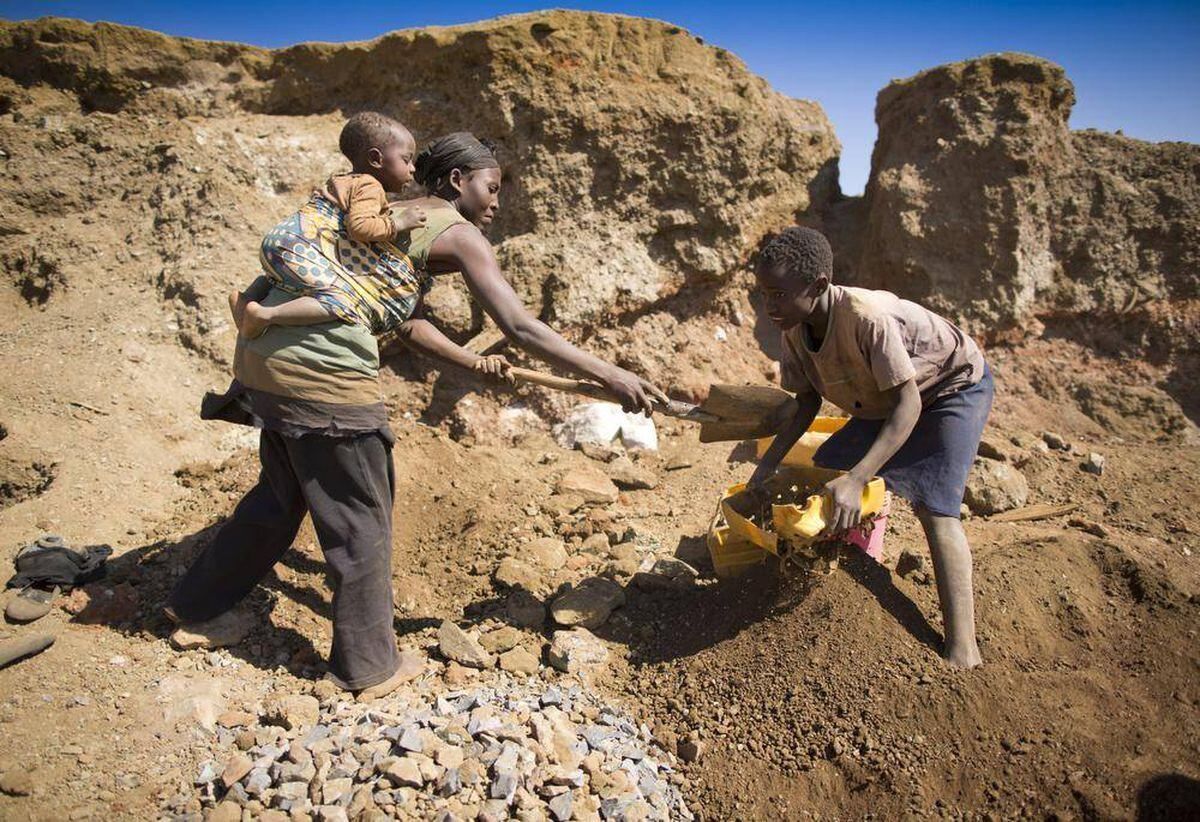 Graphic illustrating who captures value and profit across the cobalt supply chain