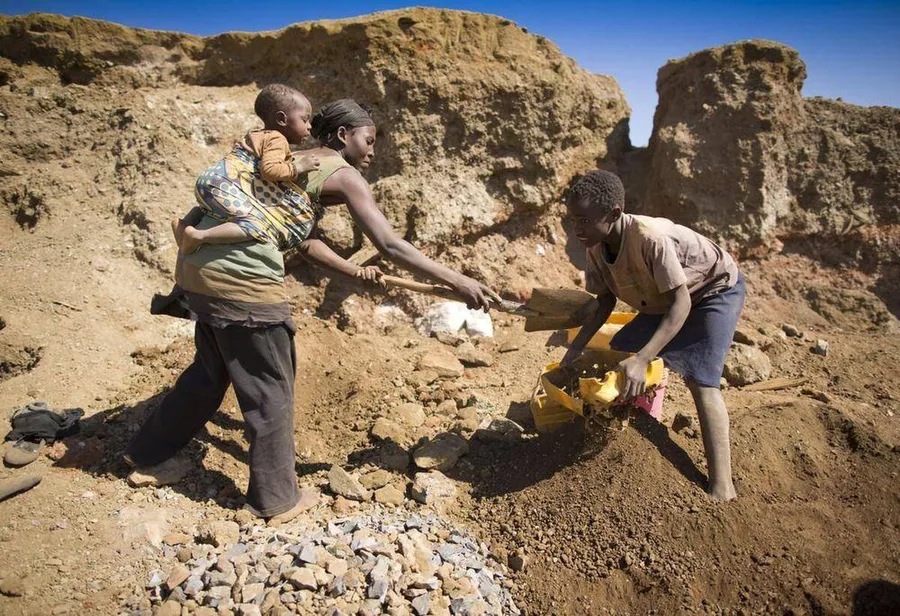Graphic illustrating who captures value and profit across the cobalt supply chain