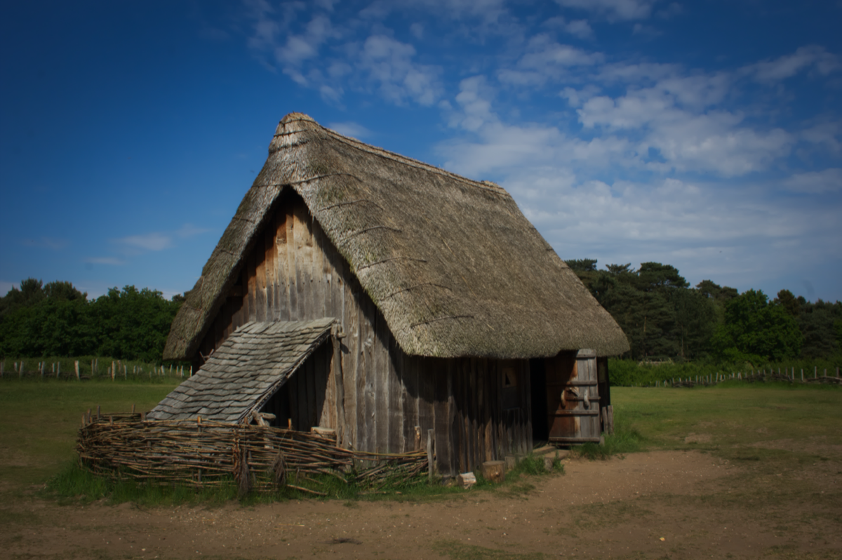 Barn scene representing the farmer metaphor