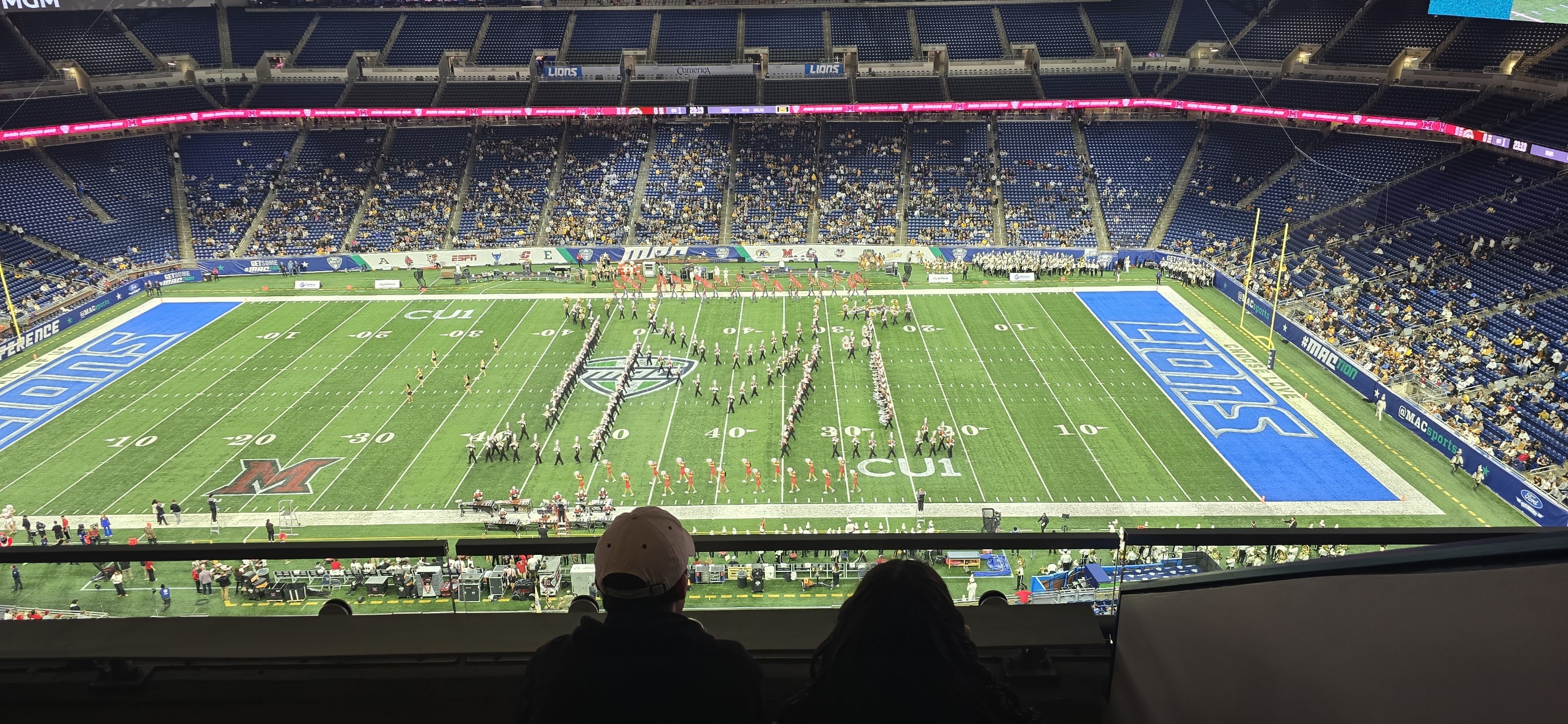 The Lions game I attended