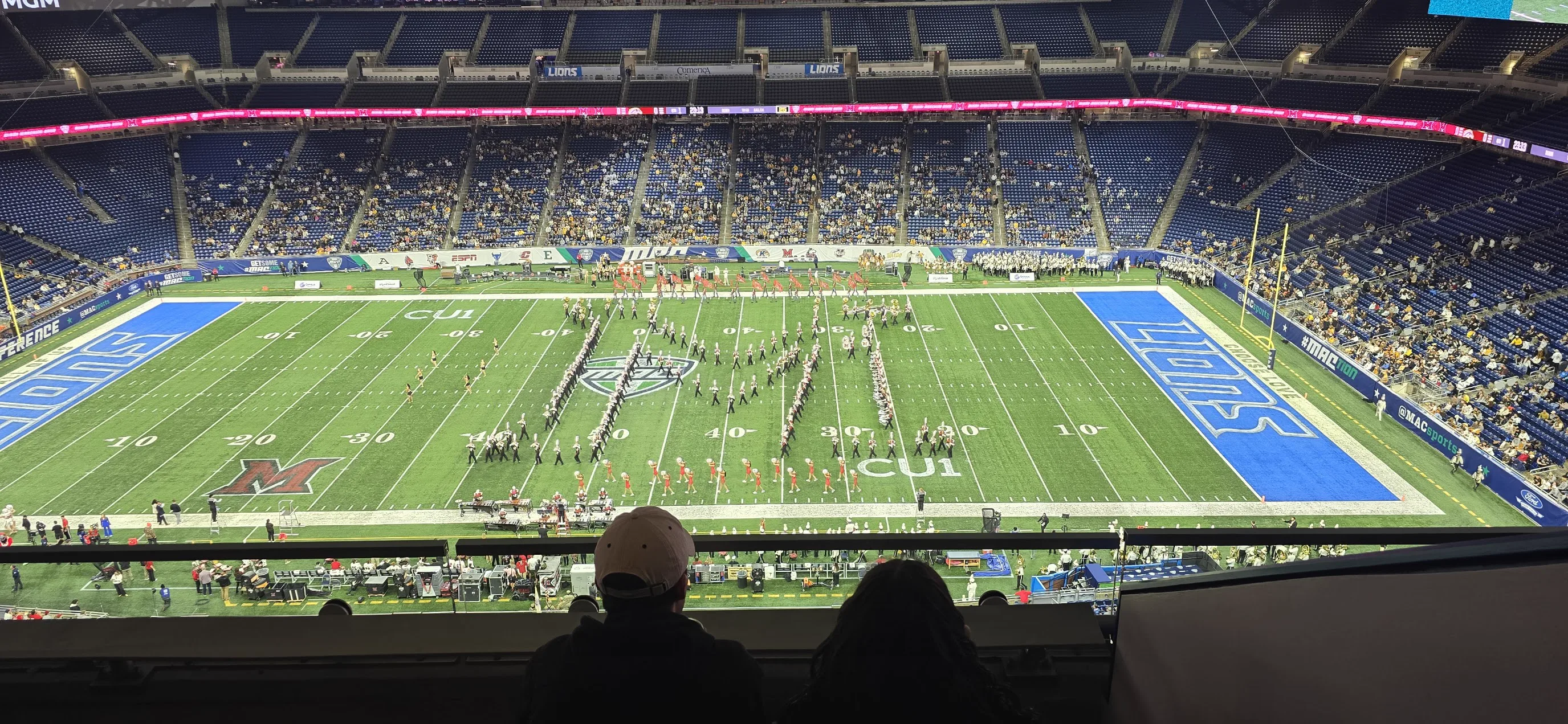The Lions game I attended