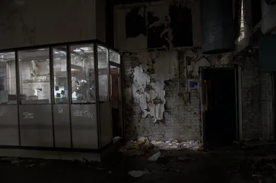 Abandoned building interior, Scotland