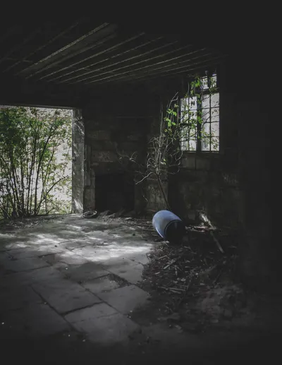 Abandoned site near Falkirk, Scotland
